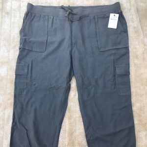 Caslon cropped joggers